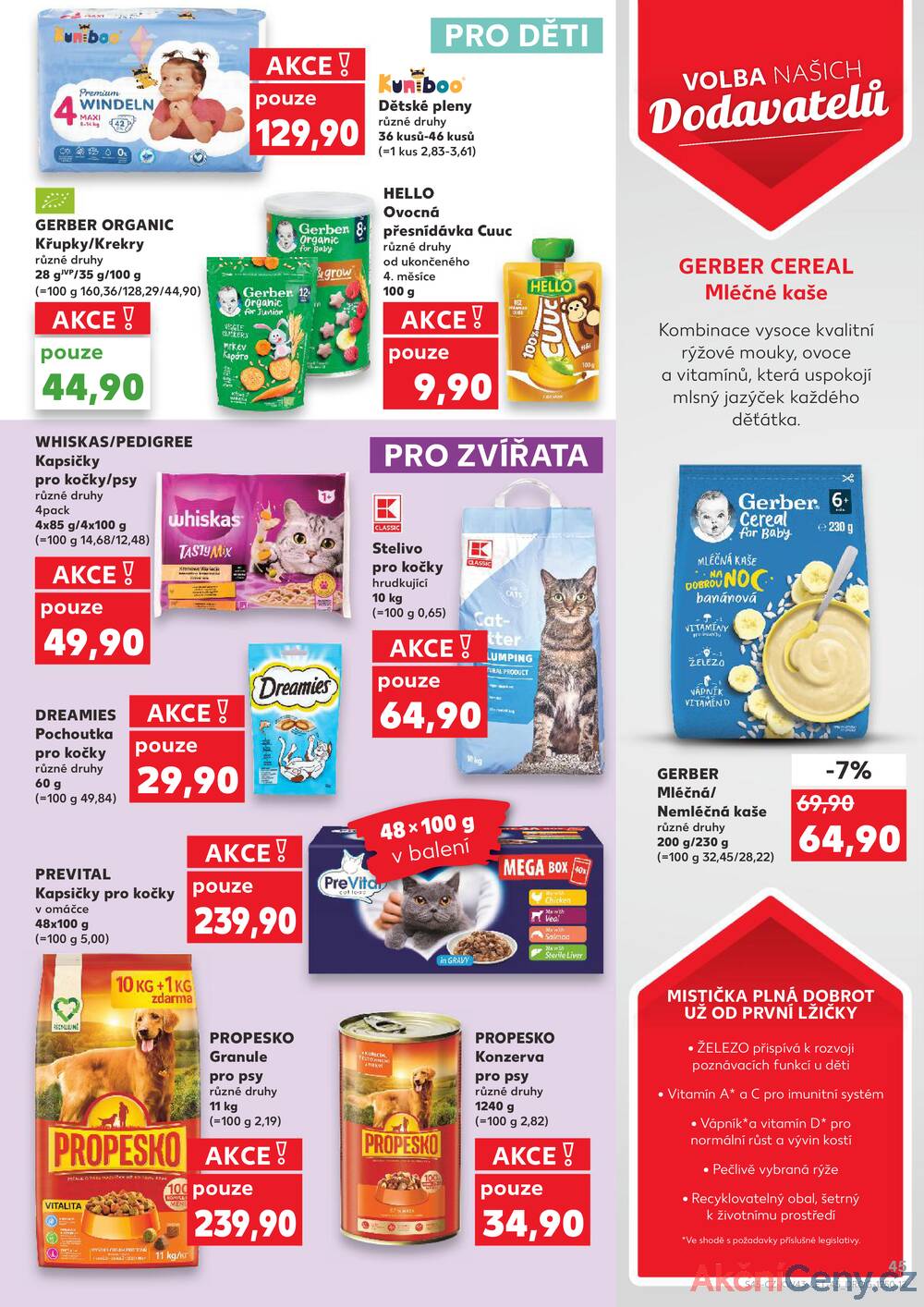 Leták Kaufland - Kaufland 22.10. - 27.10. - Kaufland - Boskovice - strana 45