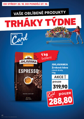 Kaufland 22.10. - 27.10. - Kaufland - Benešov