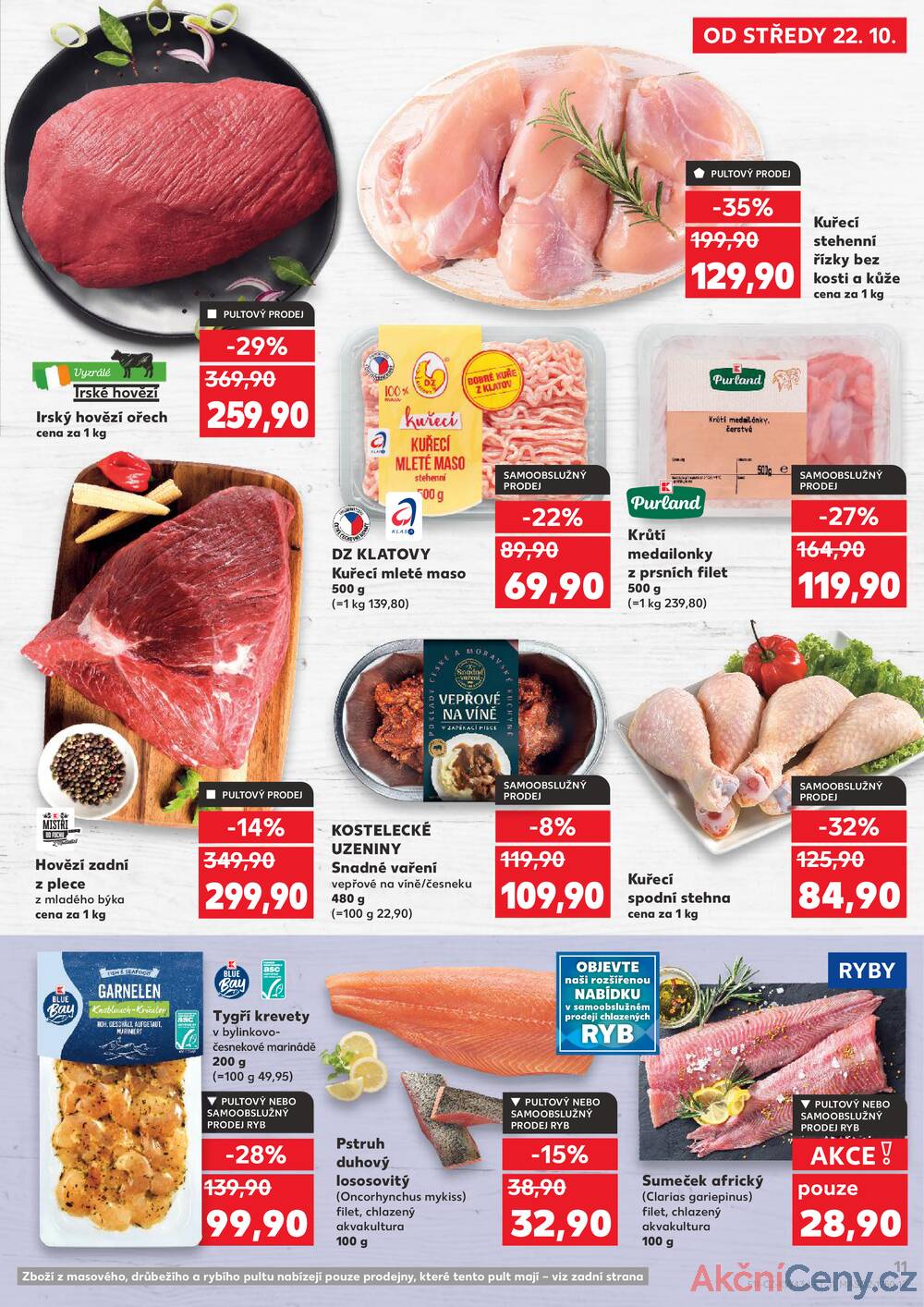Leták Kaufland - Kaufland 22.10. - 27.10. - Kaufland Poděbrady - U Garáží - strana 11