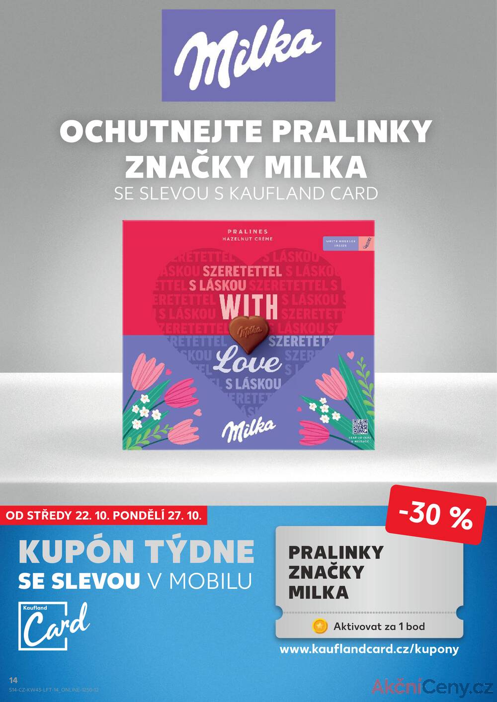 Leták Kaufland - Kaufland 22.10. - 27.10. - Kaufland - Hustopeče (Brněnská) - strana 14