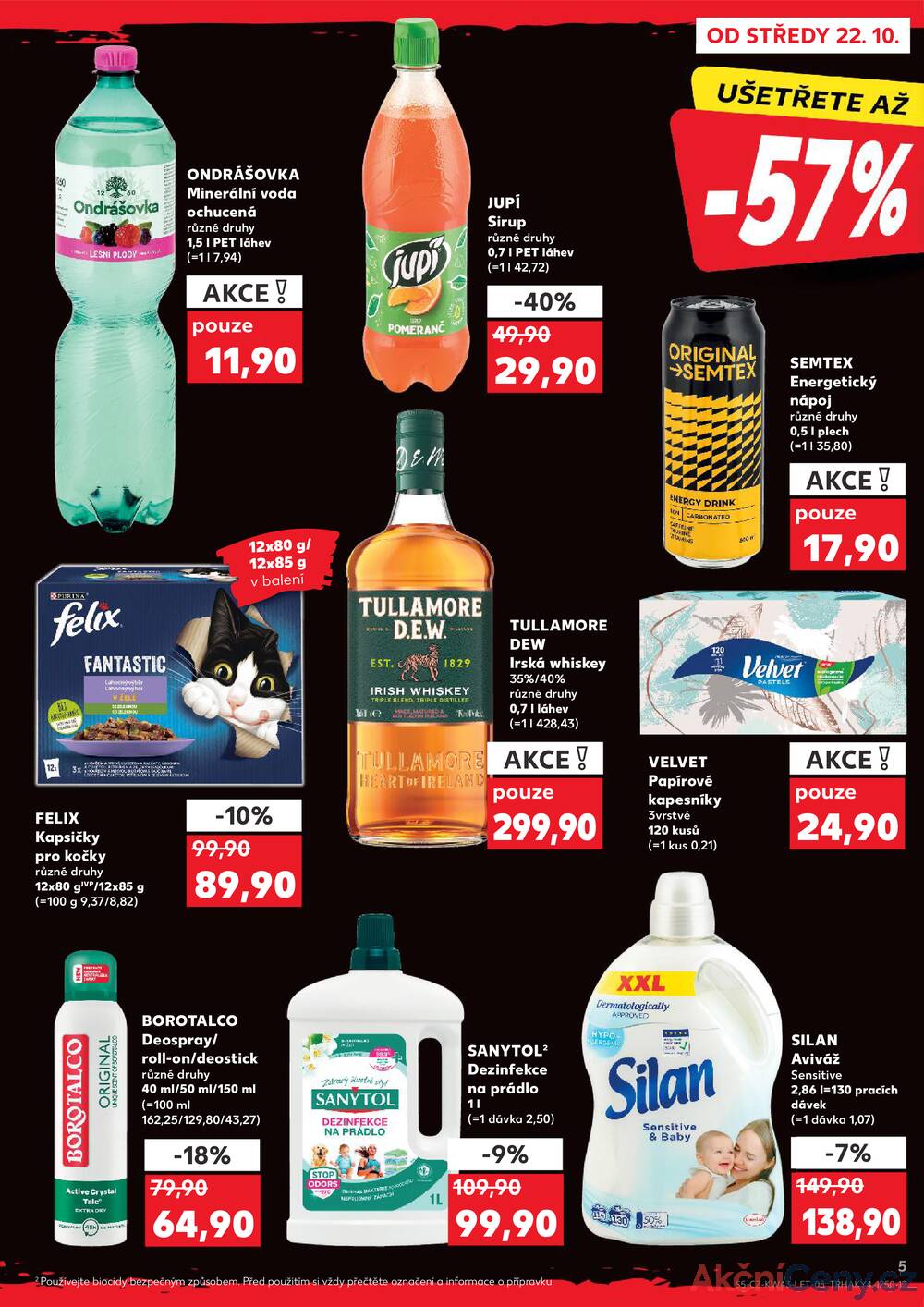 Leták Kaufland - Kaufland 22.10. - 27.10. - Kaufland - Přerov Lýsky - strana 5