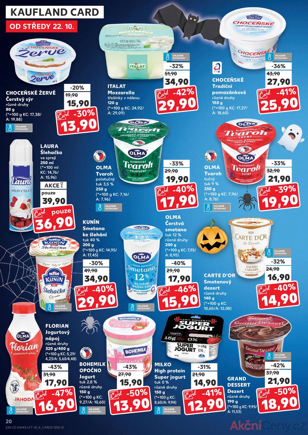 Leták Kaufland - Kaufland 22.10. - 27.10. - Kaufland - Přerov Lýsky - strana 20