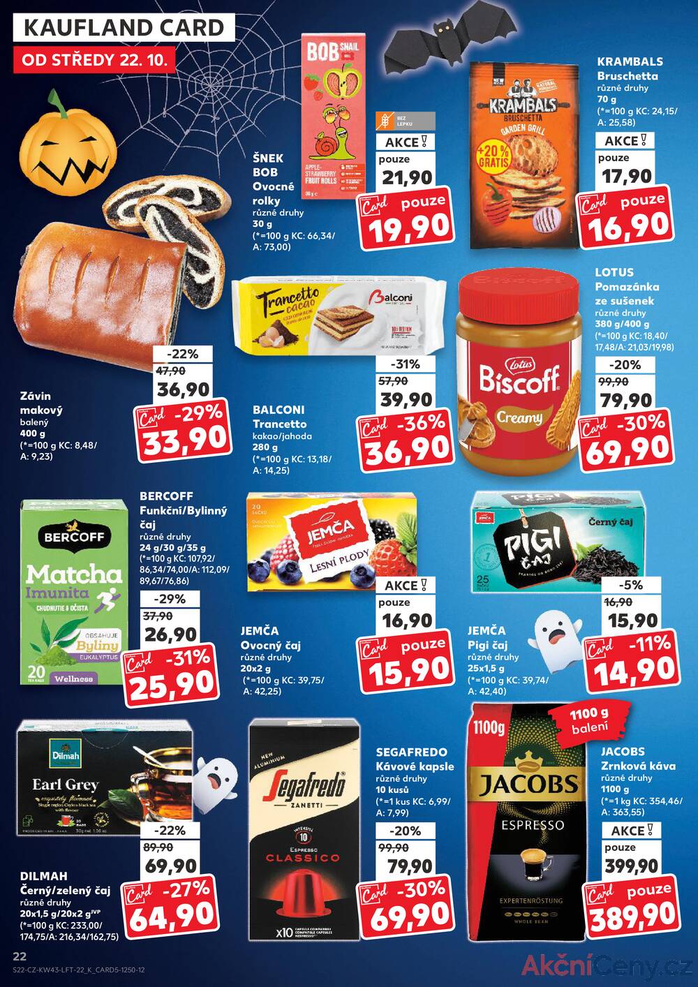 Leták Kaufland - Kaufland 22.10. - 27.10. - Kaufland - Karviná - strana 22