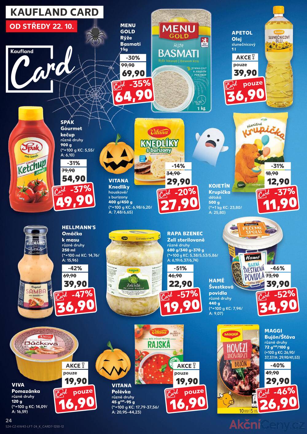 Leták Kaufland - Kaufland 22.10. - 27.10. - Kaufland - Nový Jičín - strana 24