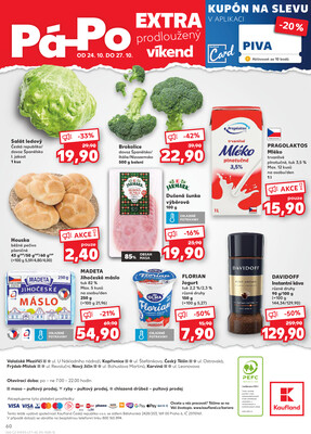 Kaufland 22.10. - 27.10. - Kaufland - Nový Jičín