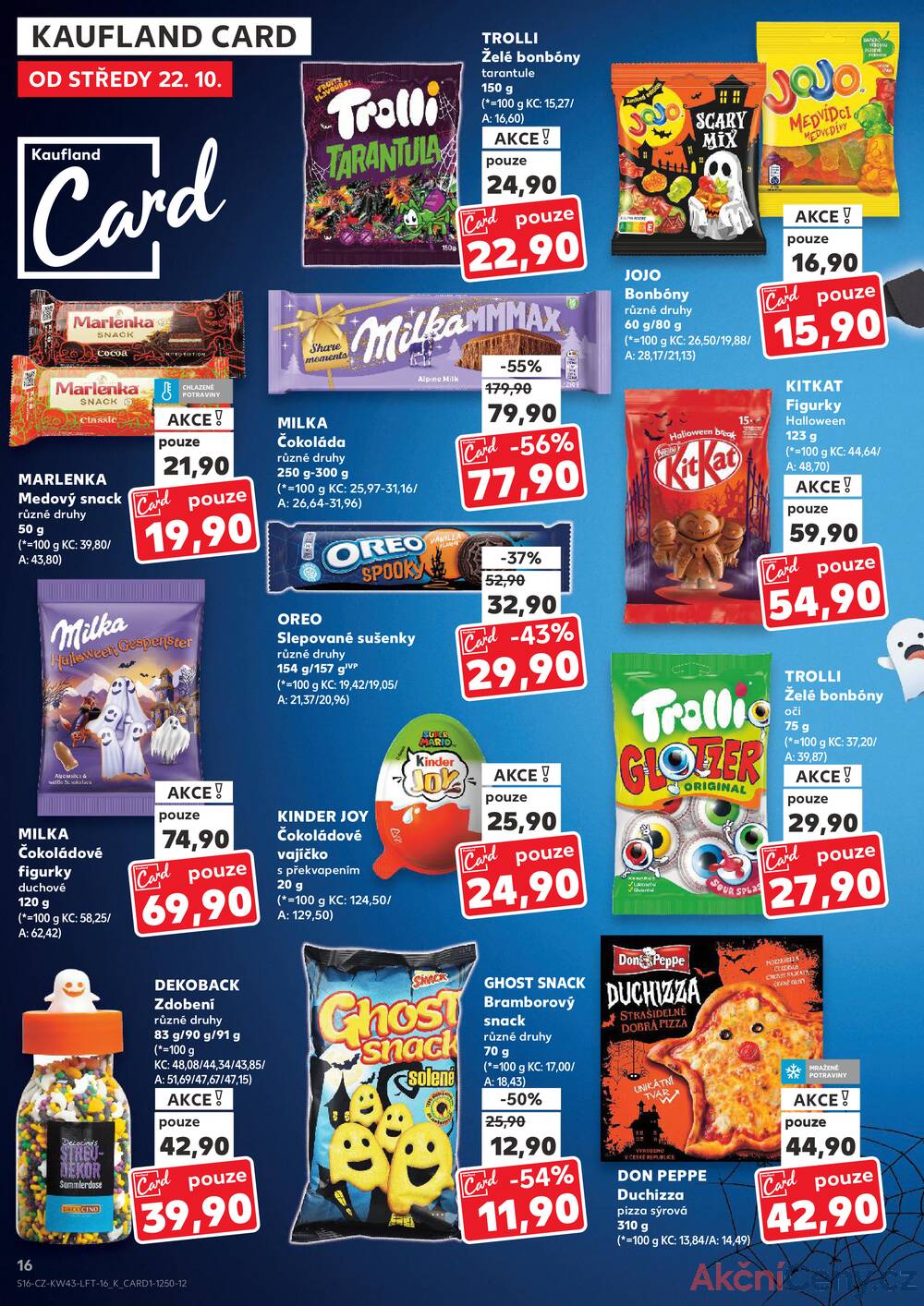 Leták Kaufland - Kaufland 22.10. - 27.10. - Kaufland - Ústí nad Labem (Všebořická) - strana 16