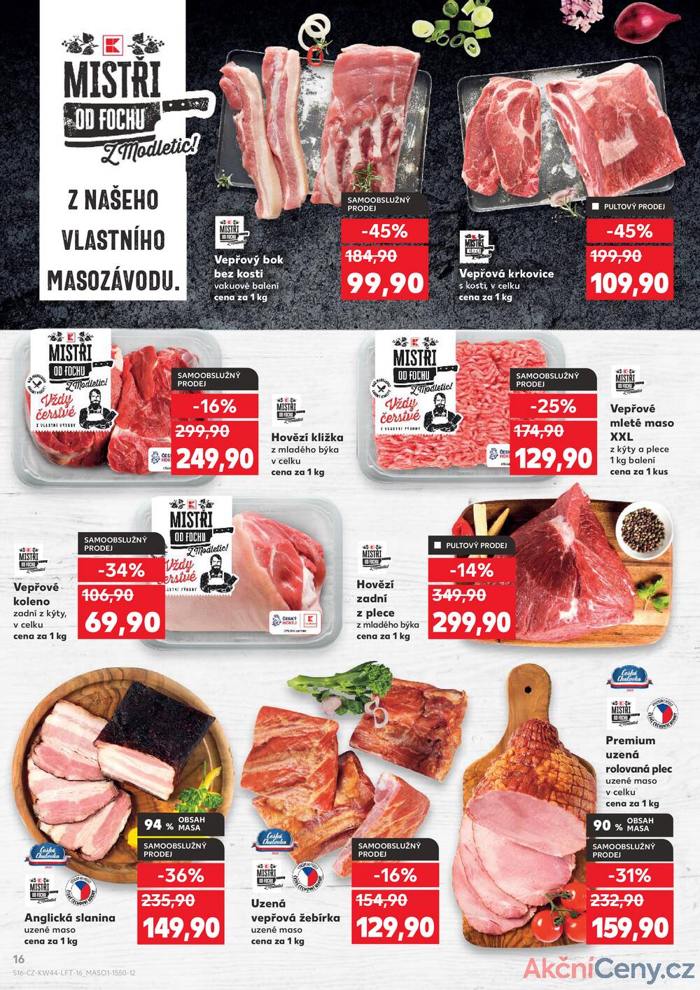 Leták Kaufland - Kaufland 28.10. - 4.11. - Kaufland - Prachatice - strana 16