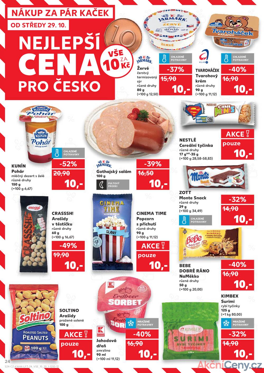 Leták Kaufland - Kaufland 28.10. - 4.11. - Kaufland - Mladá Boleslav - strana 24 Leták Kaufland - Kaufland 28.10. - 4.11. - Kaufland - Mladá Boleslav - strana 24