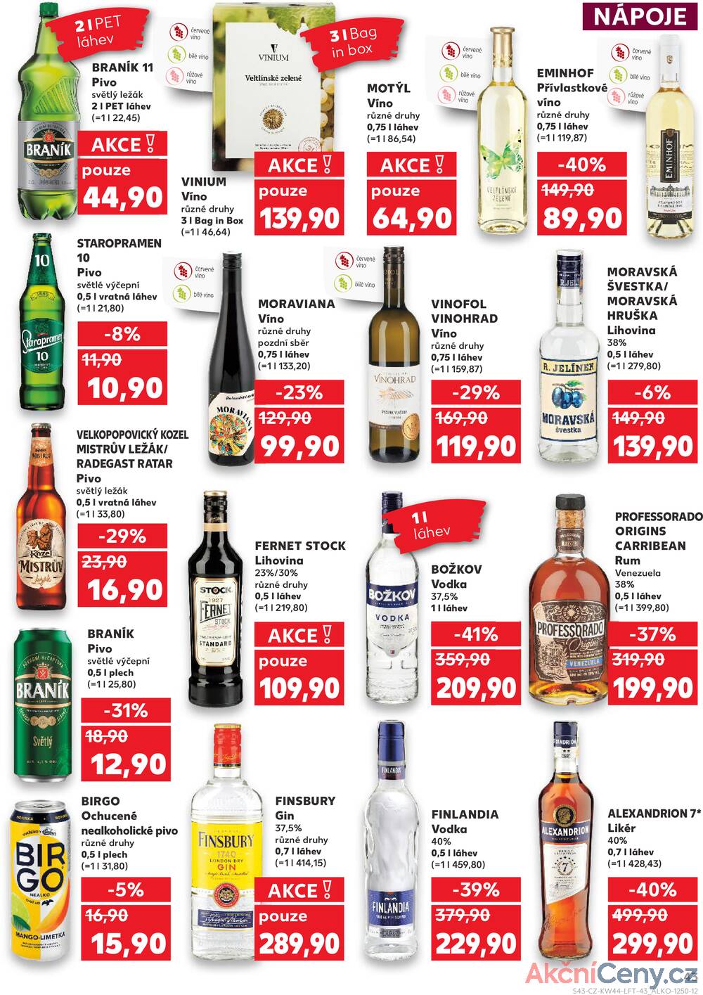 Leták Kaufland - Kaufland 28.10. - 4.11. - Kaufland - Beroun - strana 43