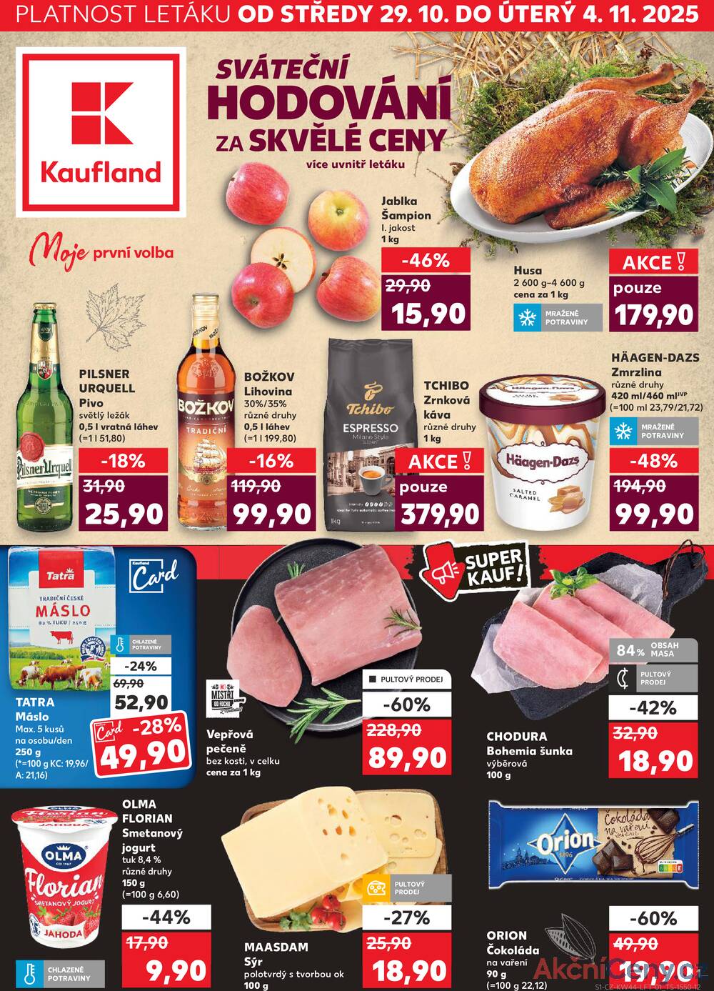 Leták Kaufland - Kaufland 28.10. - 4.11. - Kaufland - Boskovice - strana 1 Leták Kaufland - Kaufland 28.10. - 4.11. - Kaufland - Boskovice - strana 1