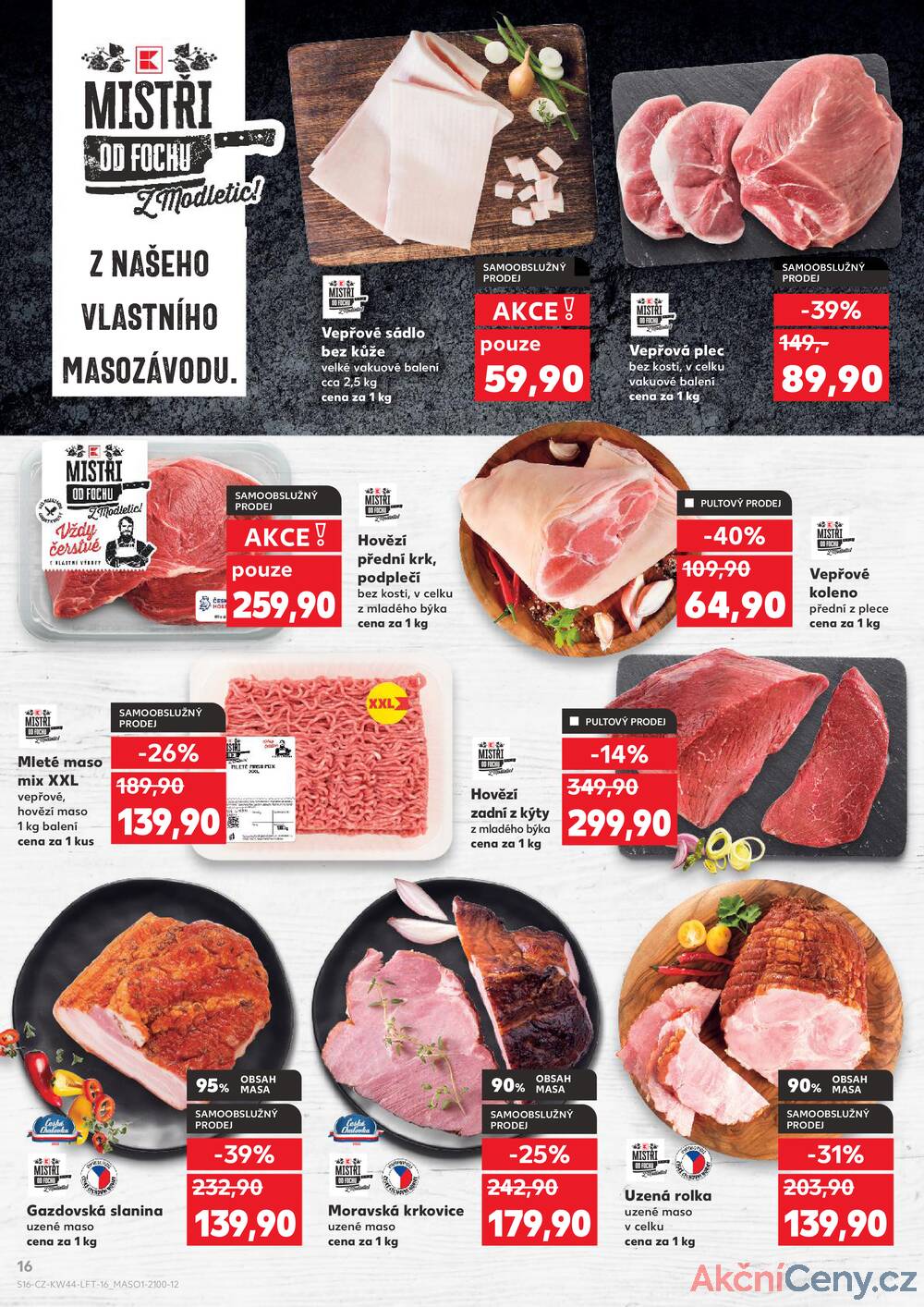 Leták Kaufland - Kaufland 28.10. - 4.11. - Kaufland - Benešov - strana 16 Leták Kaufland - Kaufland 28.10. - 4.11. - Kaufland - Benešov - strana 16