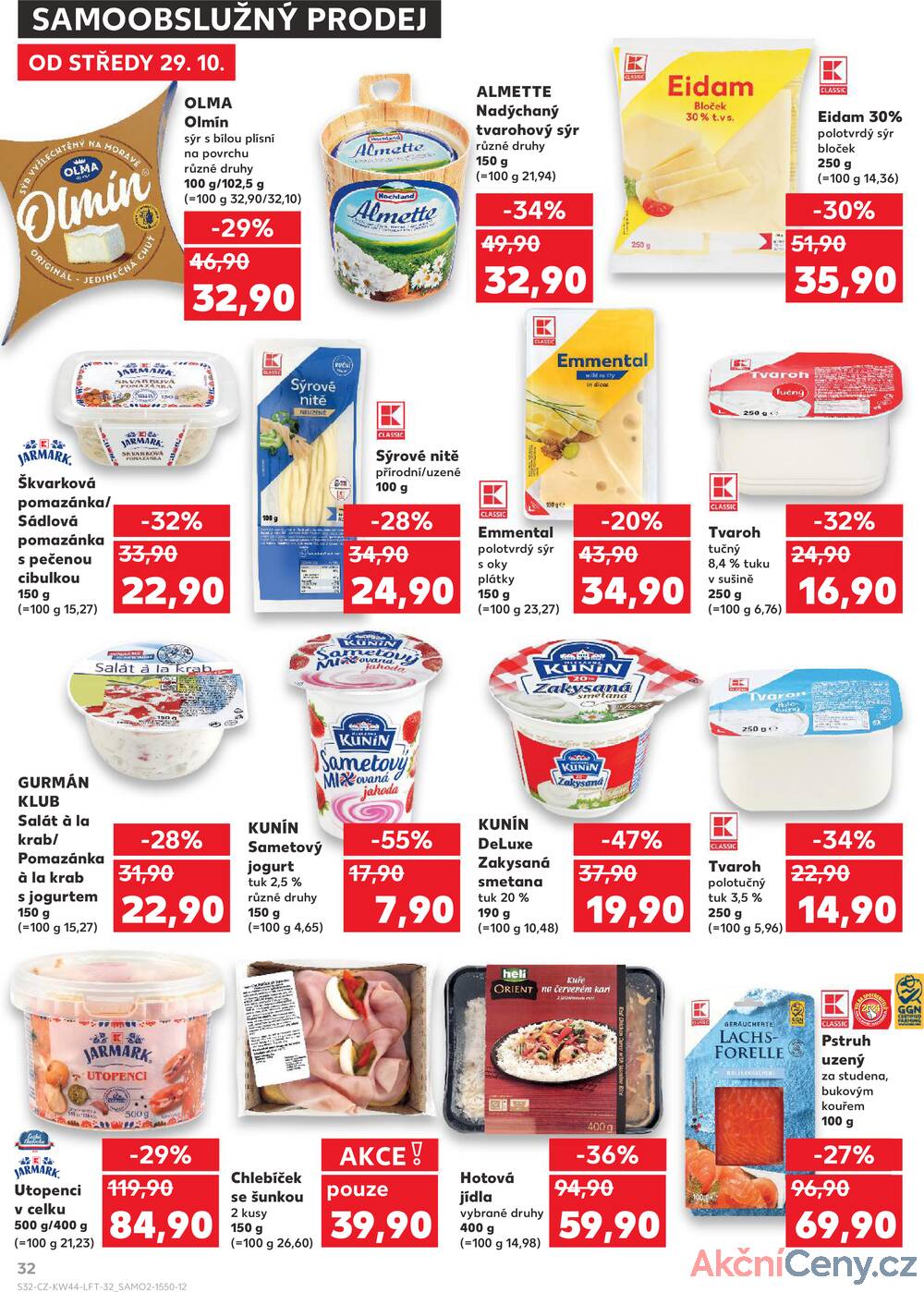 Leták Kaufland - Kaufland 28.10. - 4.11. - Kaufland - Cheb - strana 32 Leták Kaufland - Kaufland 28.10. - 4.11. - Kaufland - Cheb - strana 32