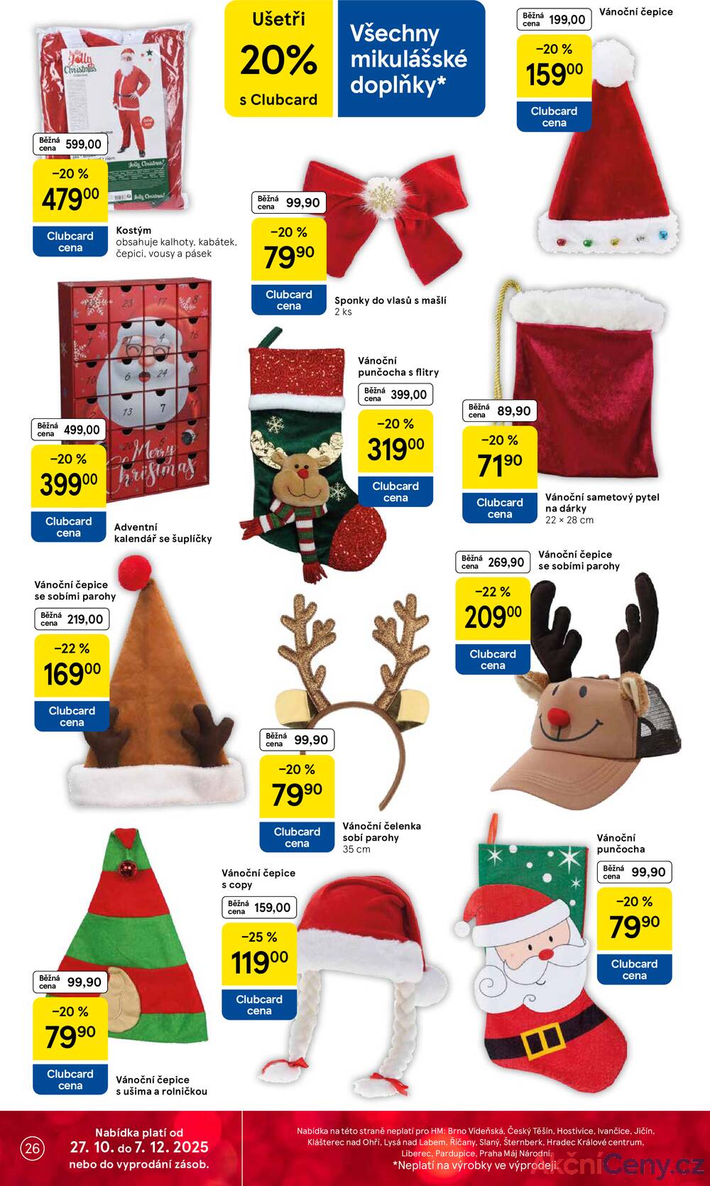 Leták Tesco - Tesco malé hypermarkety od 29.10. do 4.11.2025 - strana 26 Leták Tesco - Tesco malé hypermarkety od 29.10. do 4.11.2025 - strana 26