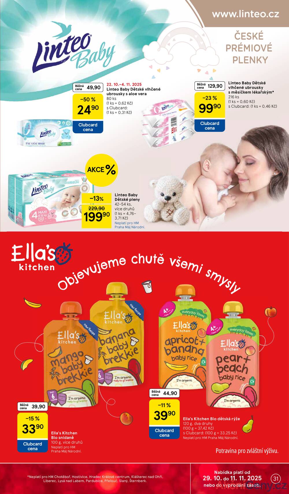 Leták Tesco - Tesco malé hypermarkety od 29.10. do 4.11.2025 - strana 31 Leták Tesco - Tesco malé hypermarkety od 29.10. do 4.11.2025 - strana 31
