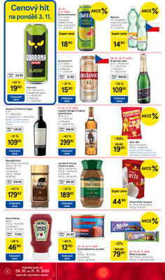 Tesco malé hypermarkety od 29.10. do 4.11.2025