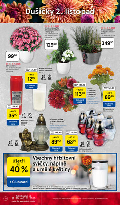 Tesco malé hypermarkety od 29.10. do 4.11.2025