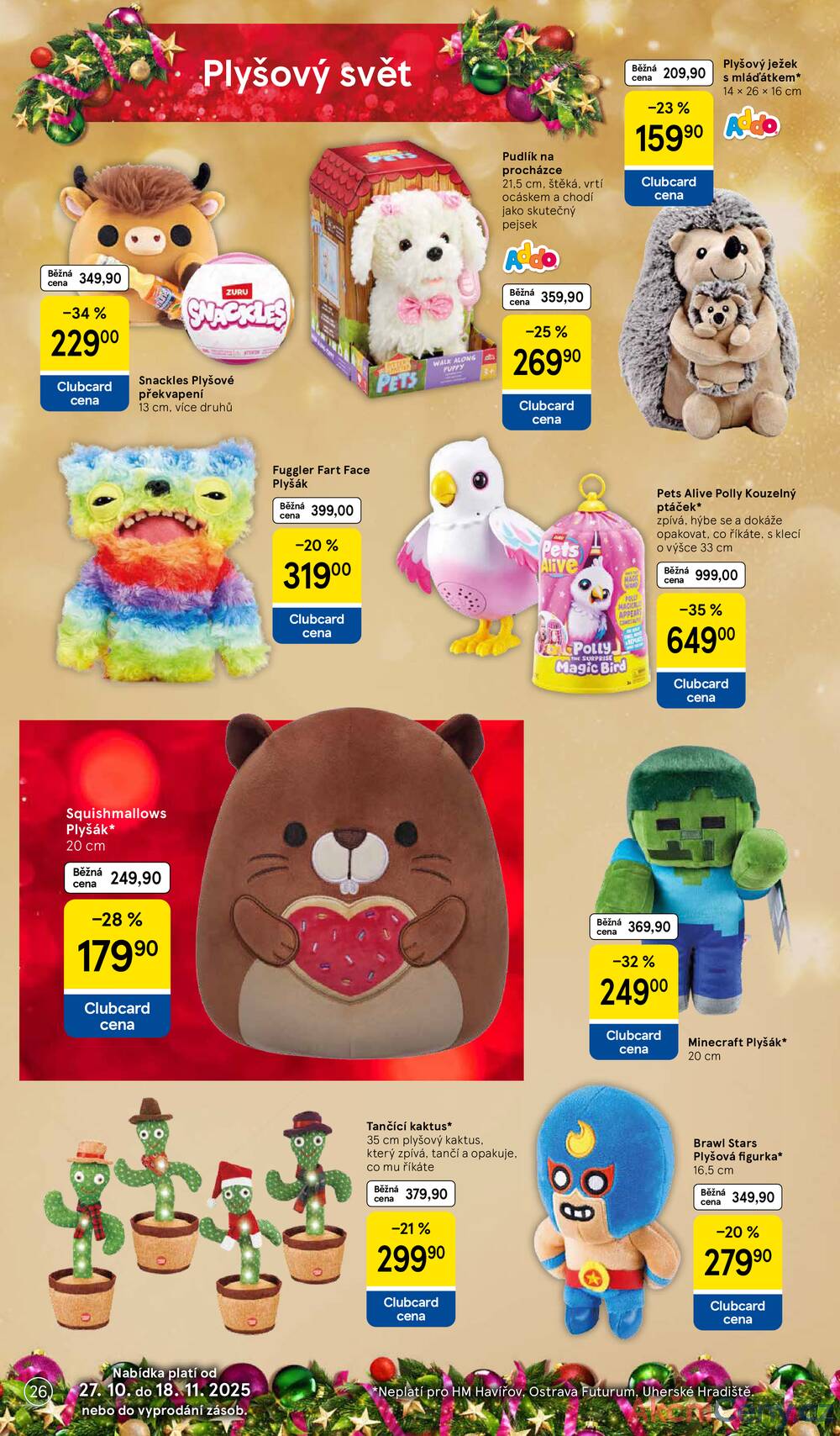 Leták Tesco
platný do 17.11.2025 - strana 26