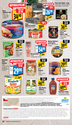 Albert Supermarket Jihomoravský od 29.10. do 4.11.2025