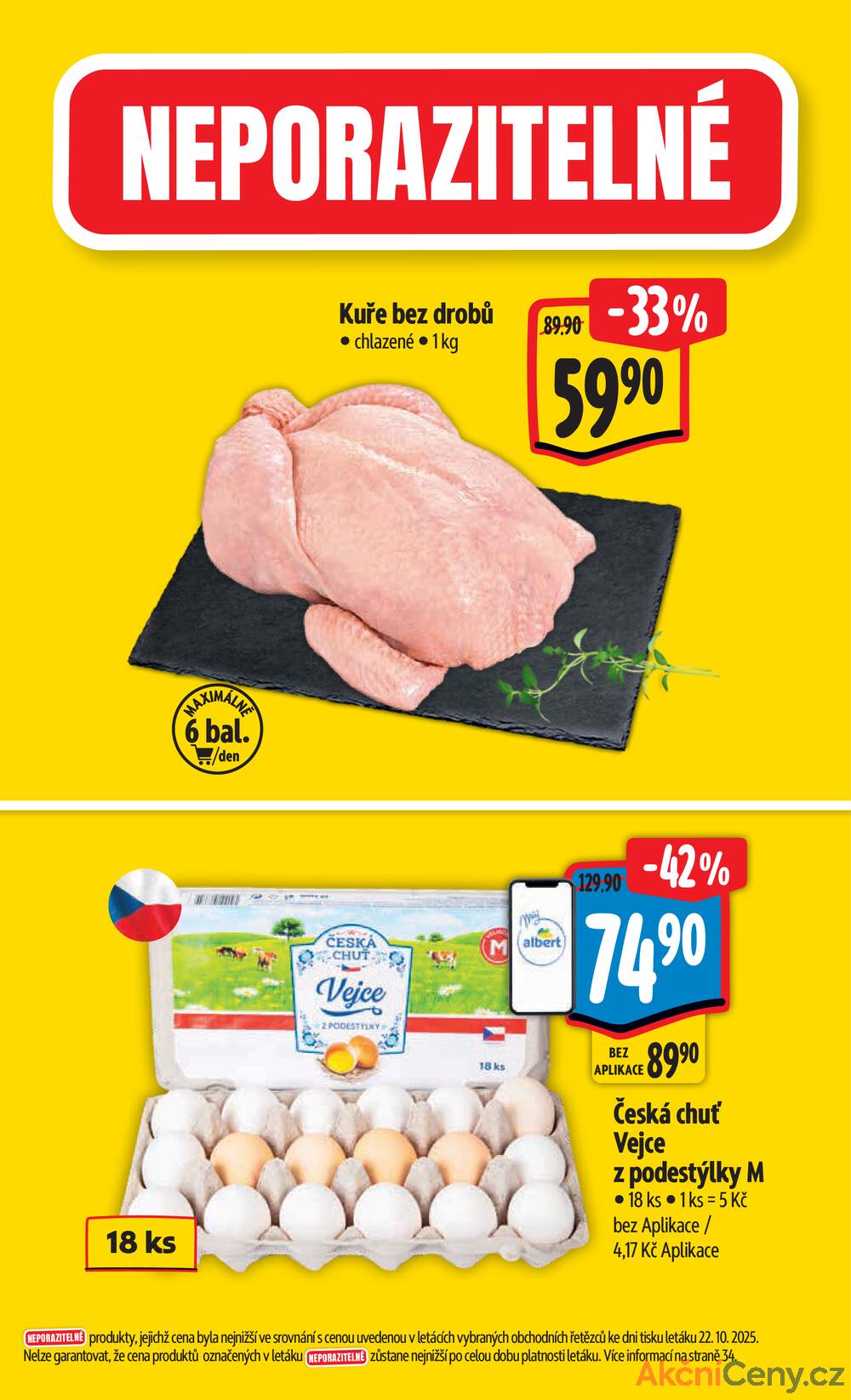 Leták Albert - Albert Hypermarket Jihomoravský od 29.10. do 4.11.2025 - strana 2 Leták Albert - Albert Hypermarket Jihomoravský od 29.10. do 4.11.2025 - strana 2