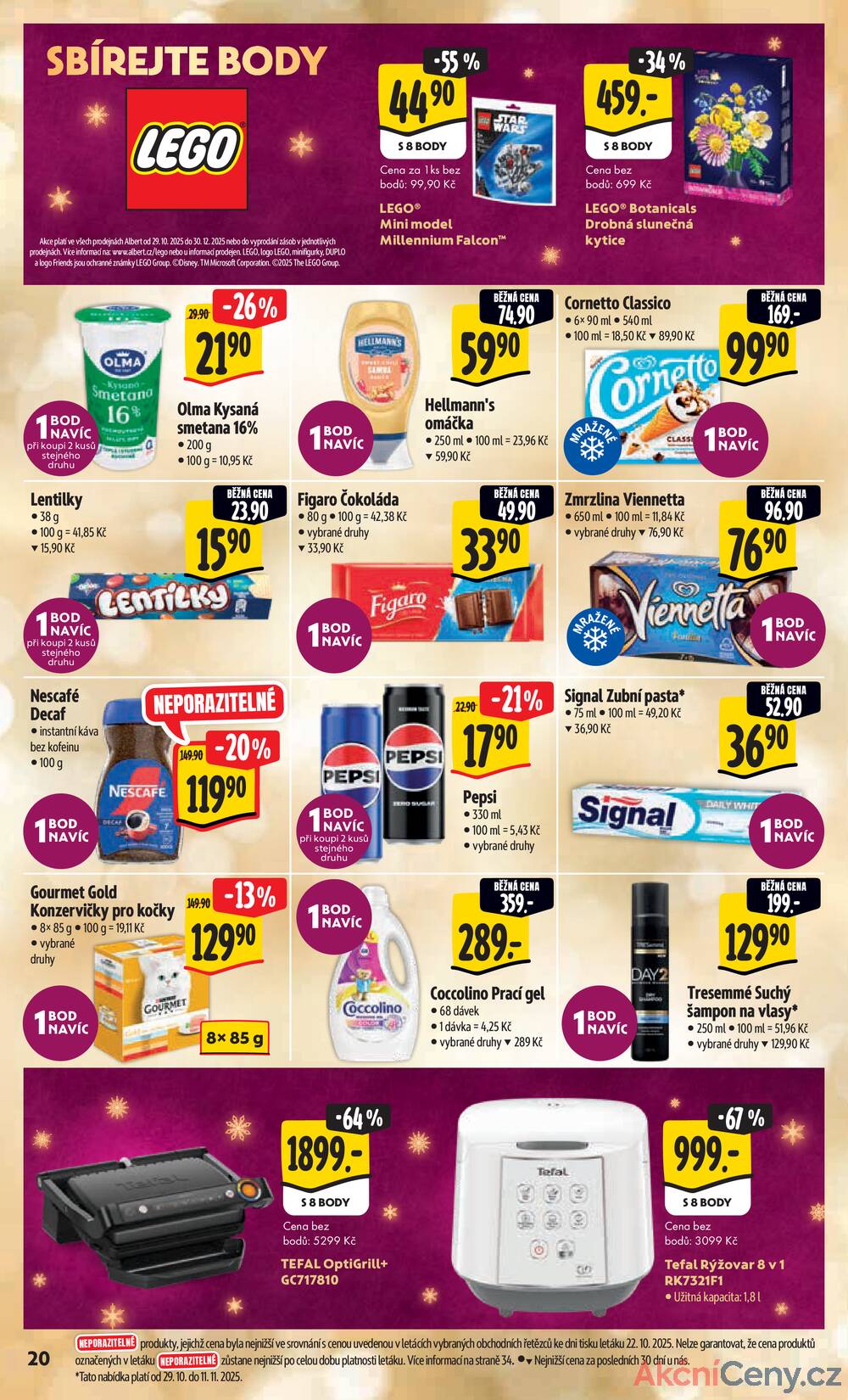 Leták Albert - Albert Hypermarket Jihomoravský od 29.10. do 4.11.2025 - strana 29 Leták Albert - Albert Hypermarket Jihomoravský od 29.10. do 4.11.2025 - strana 29