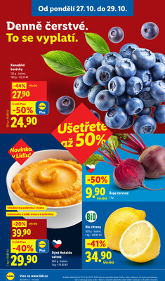 Lidl od 27.10. do 29.10.2025
