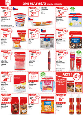 Akční leták Globus 29.10. - 4.11.2025 - Globus Praha - Zličín