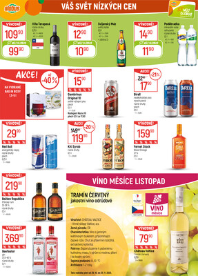 Akční leták Globus 29.10. - 4.11.2025 - Globus Praha - Zličín