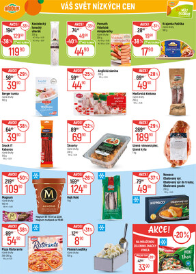 Akční leták Globus 29.10. - 4.11.2025 - Globus České Budějovice