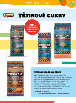 Akční leták Globus 29.10. - 4.11.2025 - Globus České Budějovice