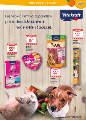 Akční leták Globus 29.10. - 4.11.2025 - Globus České Budějovice