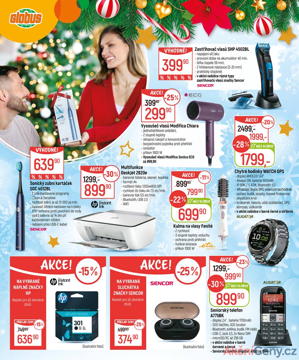 Leták Globus - Akční leták Globus 29.10. - 24.11.2025 - Globus Liberec - strana 16