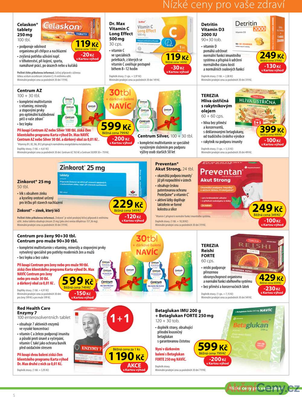 Leták Dr.Max
platný do 30.11.2025 - strana 5