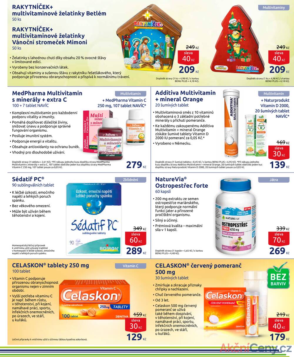 Leták BENU
platný do 30.11.2025 - strana 22