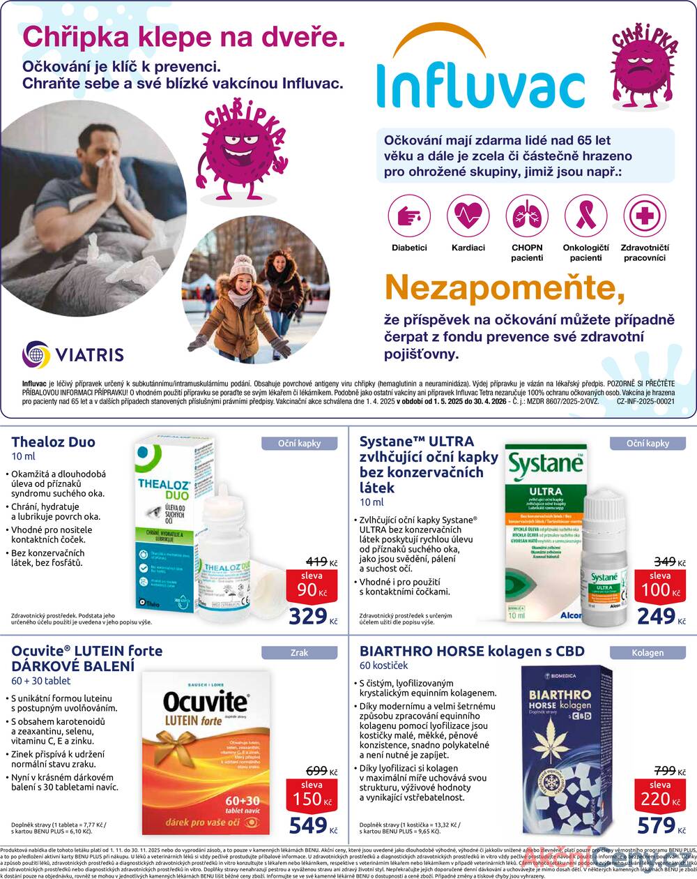 Leták BENU
platný do 30.11.2025 - strana 25