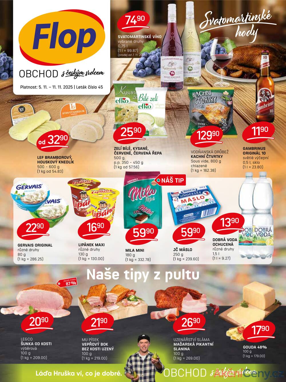 Leták FLOP - FLOP od 5.11. do 11.11.2025 - strana 1 Leták FLOP - FLOP od 5.11. do 11.11.2025 - strana 1