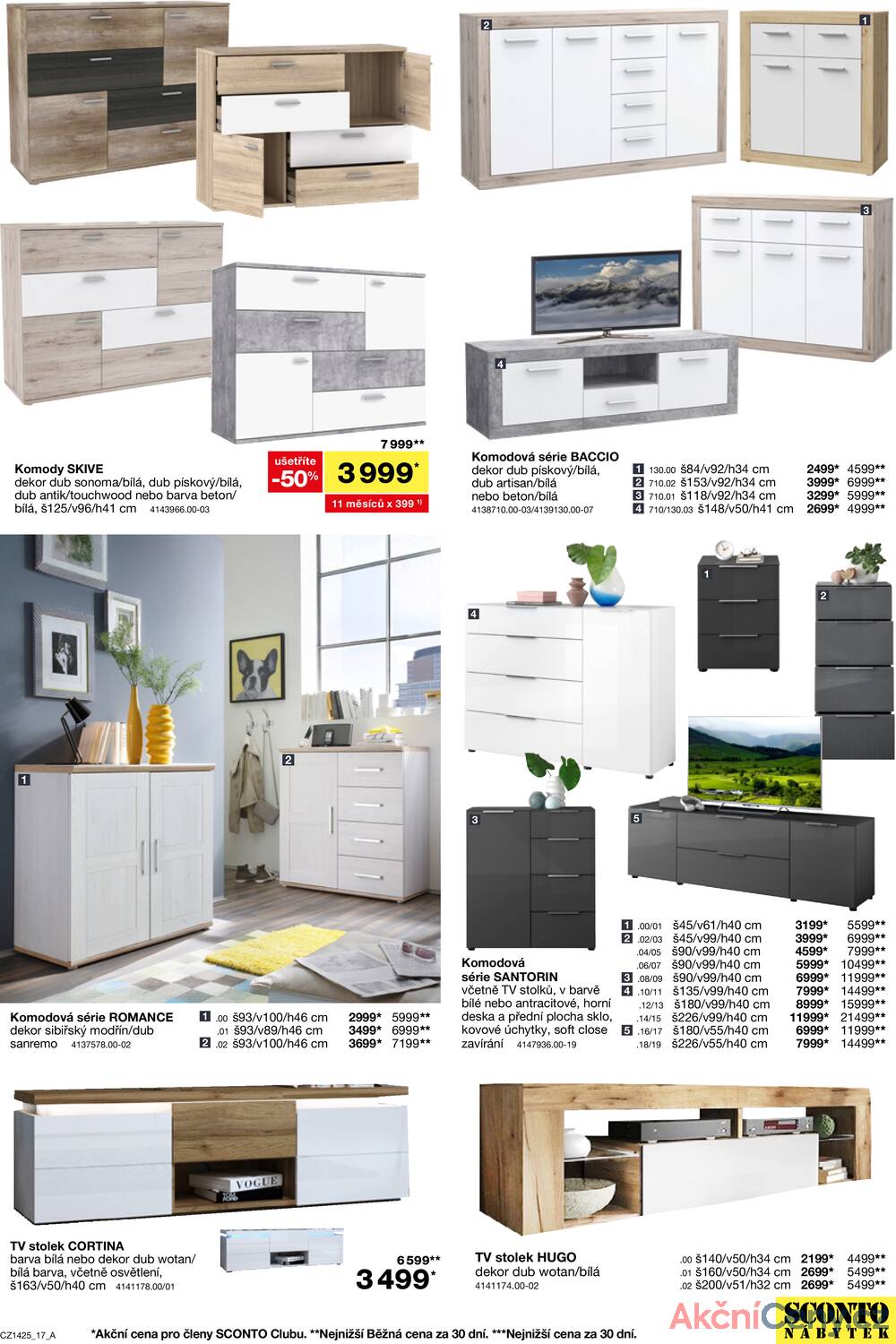 Leták SCONTO Nábytek
platný do 25.11.2025 - strana 17