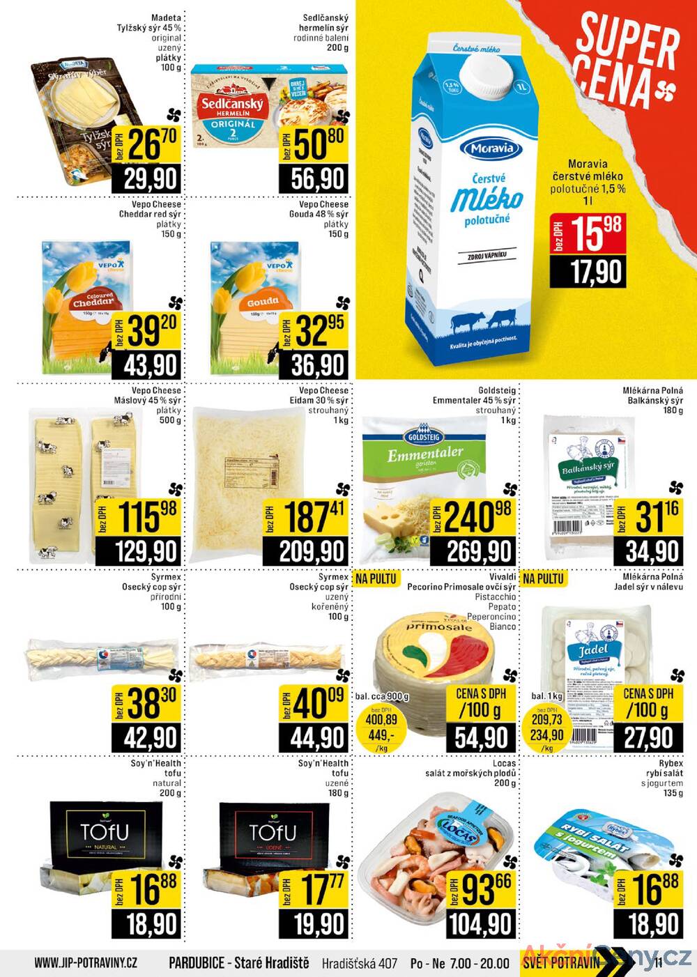 Leták JIP - JIP Cash & Carry Brno, Praha, Ostrava, Jilemnice, Pardubice, Ostrava, Karlovy Vary, Olomouc a Zlín od 29.10. do 4.11.2025 - strana 11 Leták JIP - JIP Cash & Carry Brno, Praha, Ostrava, Jilemnice, Pardubice, Ostrava, Karlovy Vary, Olomouc a Zlín od 29.10. do 4.11.2025 - strana 11