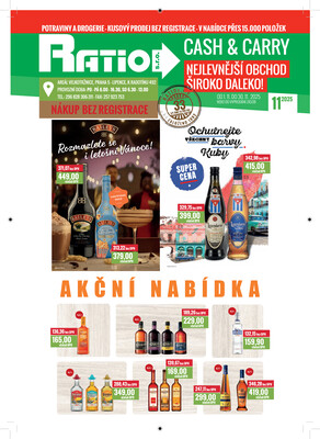 Ratio od 1.11. do 30.11.2025