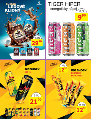 BENE Nápoje od 1.11. do 30.11.2025