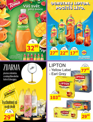 BENE Nápoje od 1.11. do 30.11.2025