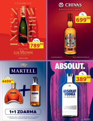 BENE Nápoje od 1.11. do 30.11.2025