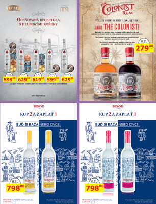 BENE Nápoje od 1.11. do 30.11.2025