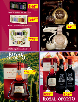 BENE Nápoje od 1.11. do 30.11.2025