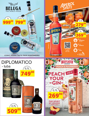 BENE Nápoje od 1.11. do 30.11.2025