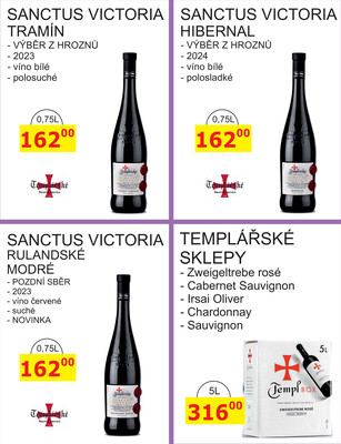 BENE Nápoje od 1.11. do 30.11.2025