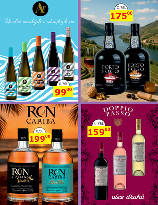 BENE Nápoje od 1.11. do 30.11.2025