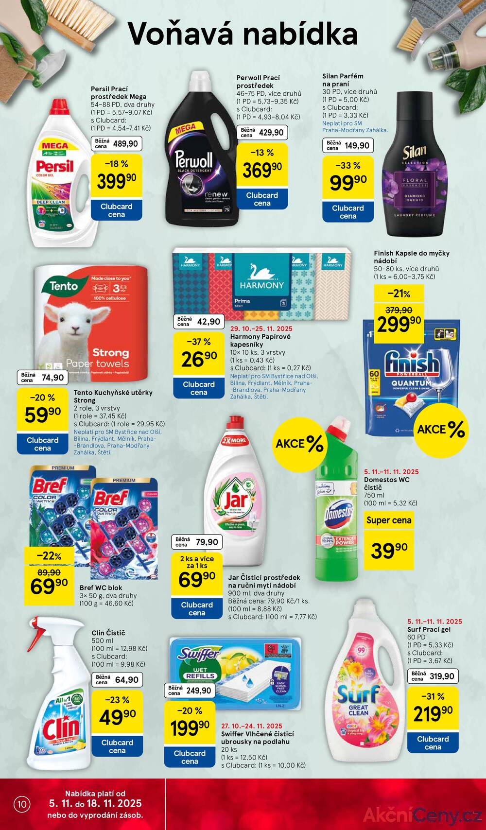 Leták Tesco
platný do 11.11.2025 - strana 10