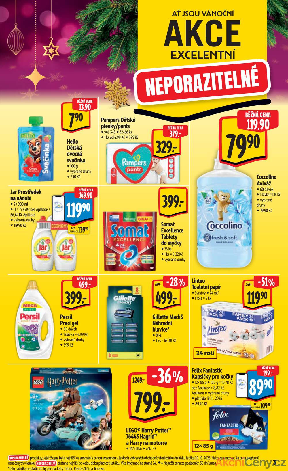 Leták Albert - Albert  Hypermarket od 5.11. do 11.11.2025 - strana 3 Leták Albert - Albert  Hypermarket od 5.11. do 11.11.2025 - strana 3