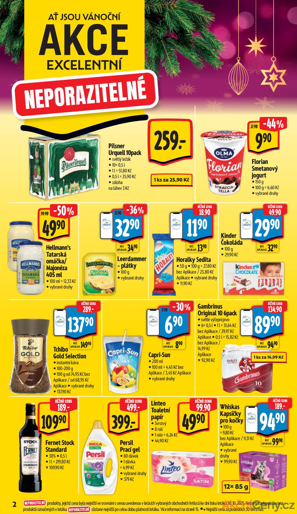 Leták Albert - Albert Supermarket od 5.11. do 11.11.2025 - strana 2