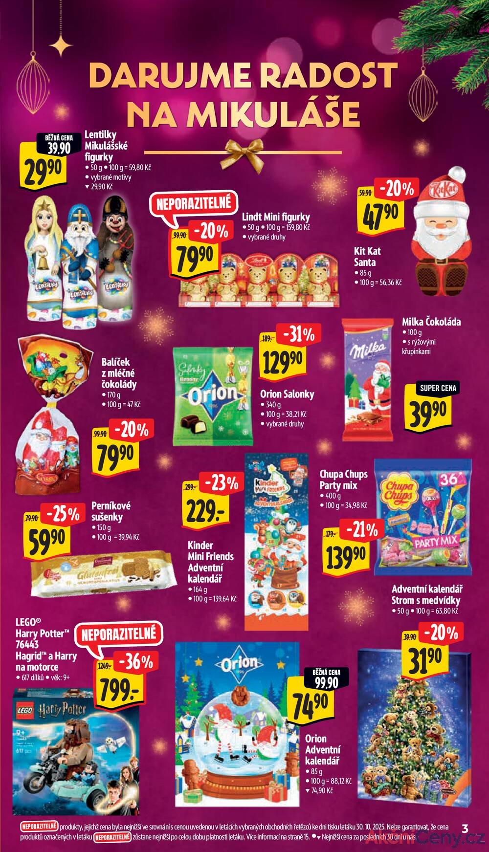 Leták Albert - Albert Supermarket od 5.11. do 11.11.2025 - strana 3 Leták Albert - Albert Supermarket od 5.11. do 11.11.2025 - strana 3